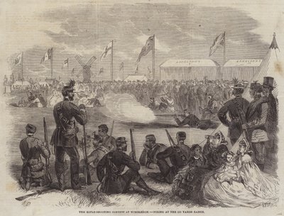 Le Concours de Tir à la Carabine à Wimbledon, Tir à 800 Yards - John Palmer